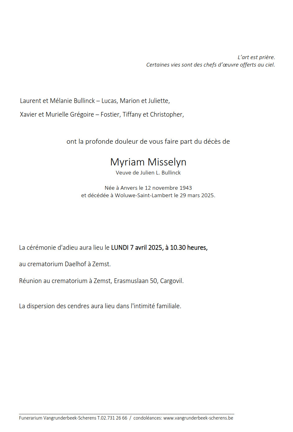 Myriam Misselyn