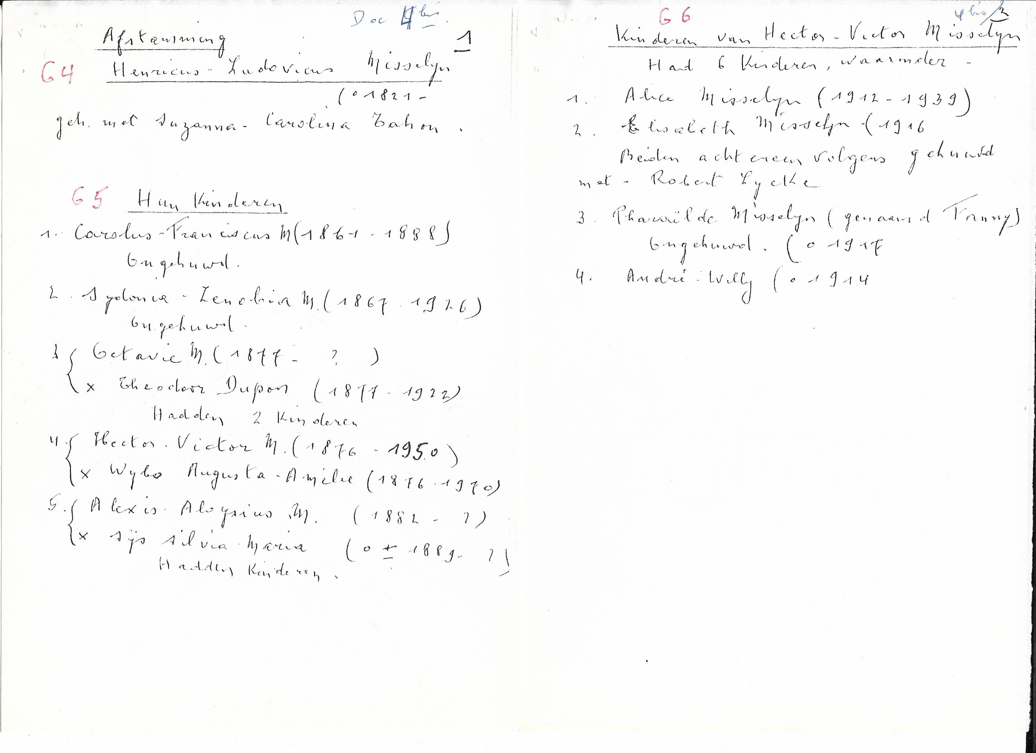 Doc 04bis - Afstamming Henricus ... Doc 04bis - Afstamming Henricus ...